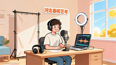 河北春晖艺考：普通家庭播音生，如何靠配音、直播实现增收？