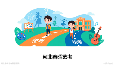 校考还是统考？河北春晖艺考讲清两种考试的区别与策略