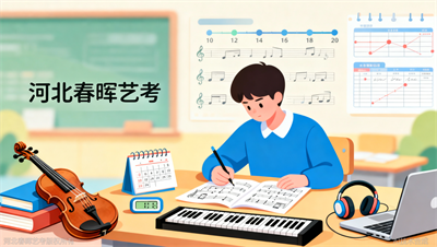 河北春晖艺考：如何制定音乐艺考全年备考计划？附时间轴