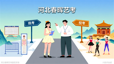 校考还是统考？河北春晖艺考帮你制定服表报考策略