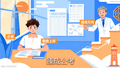江苏公务员考试面试逆袭翻盘，臻成公考学员分享备考心路