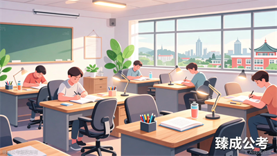 臻成公考南京校区自习室面向学员开放，学习环境全面保障