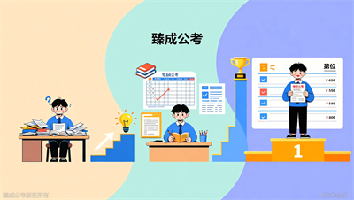 臻成公考学员反馈：从零基础到笔试第一，我都经历了什么