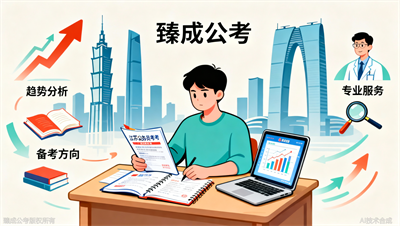 为什么越来越多人选择考江苏公务员？臻成公考带你看看趋势