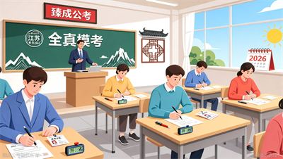 臻成公考江苏公务员考试模考班开放报名，全真模拟实战演练