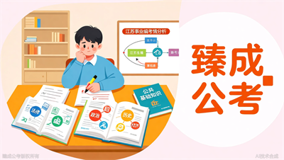 臻成公考推出江苏事业编考试公共基础知识专项突破班