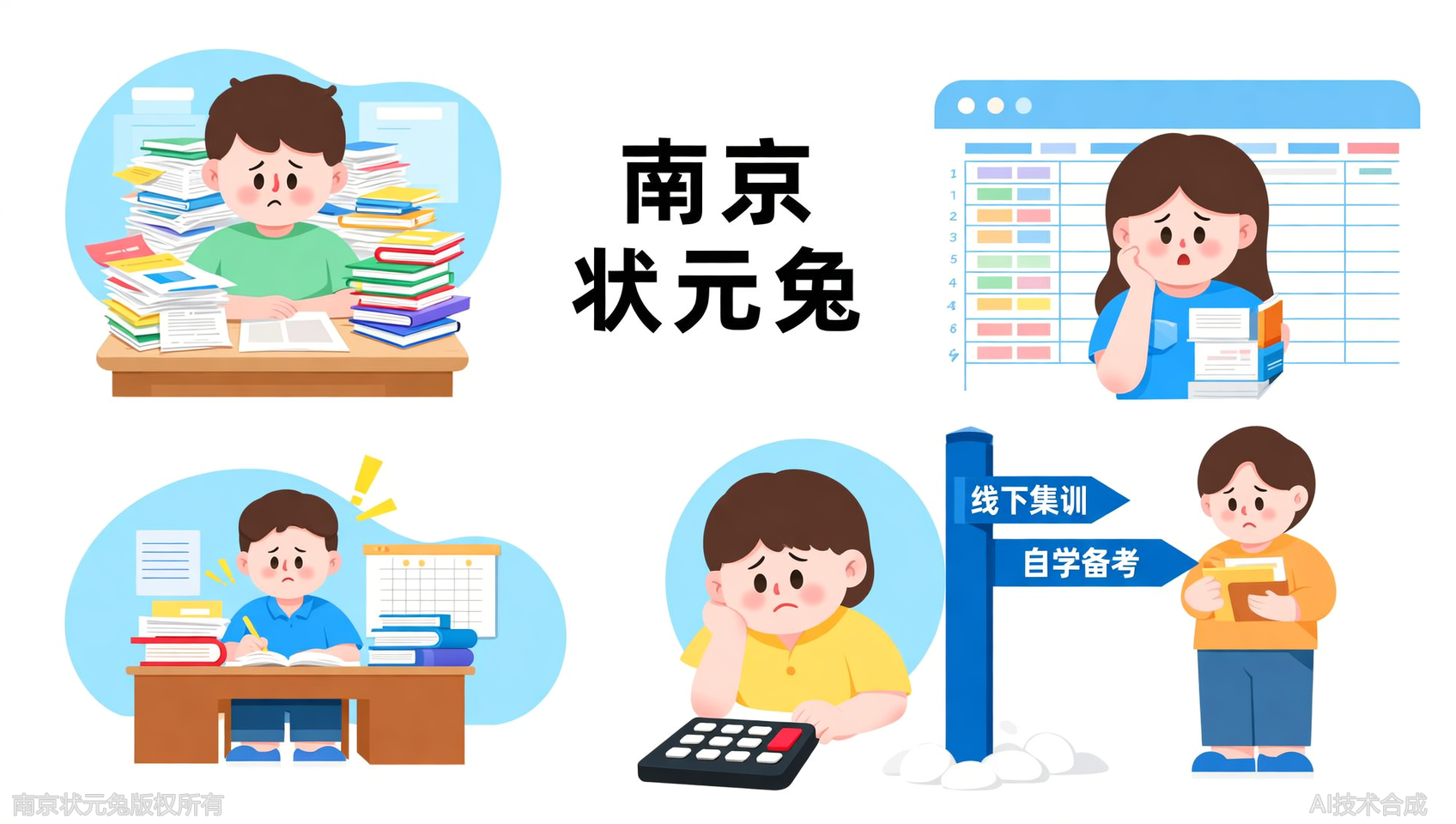 线下集训营每天时间表公开，状元兔公考帮你算投入产出比