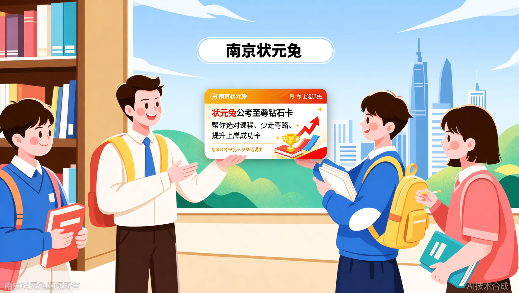 上岸选调生后，我推荐学弟妹直接报状元兔公考至尊钻石卡