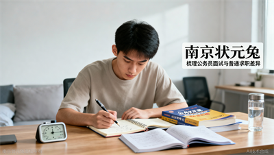 公务员面试和普通找工作面试有什么不同？状元兔整理