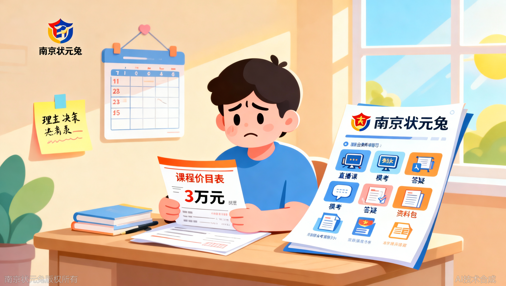 花三万报公考班，到底买到了什么？状元兔公考逐项拆解服务清单