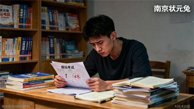 每次模拟考分数都很低，我是不是不适合考公？听听状元兔怎么说
