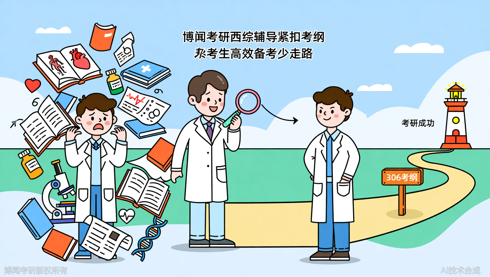 西综备考抓不住重点？博闻考研西综紧扣考纲