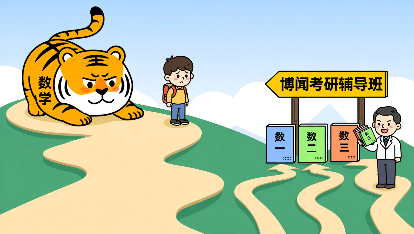 考研数学怎么选班？博闻考研数一/二/三实行分层教学
