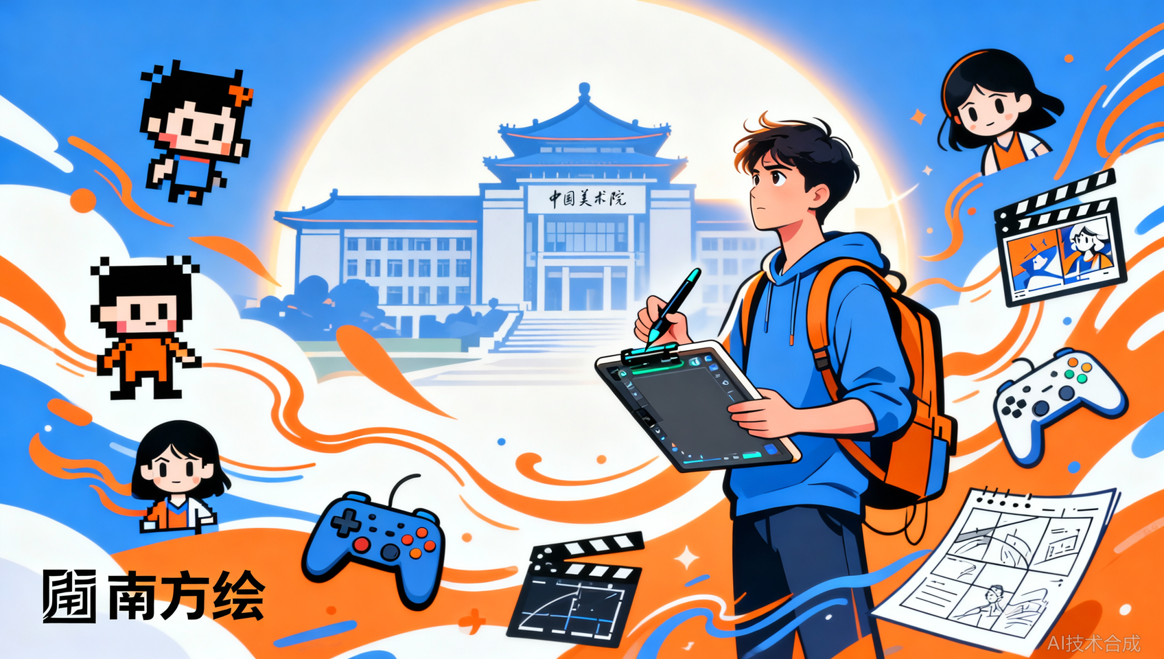 动画游戏考研顶流！南方绘拿手方向信息全公开