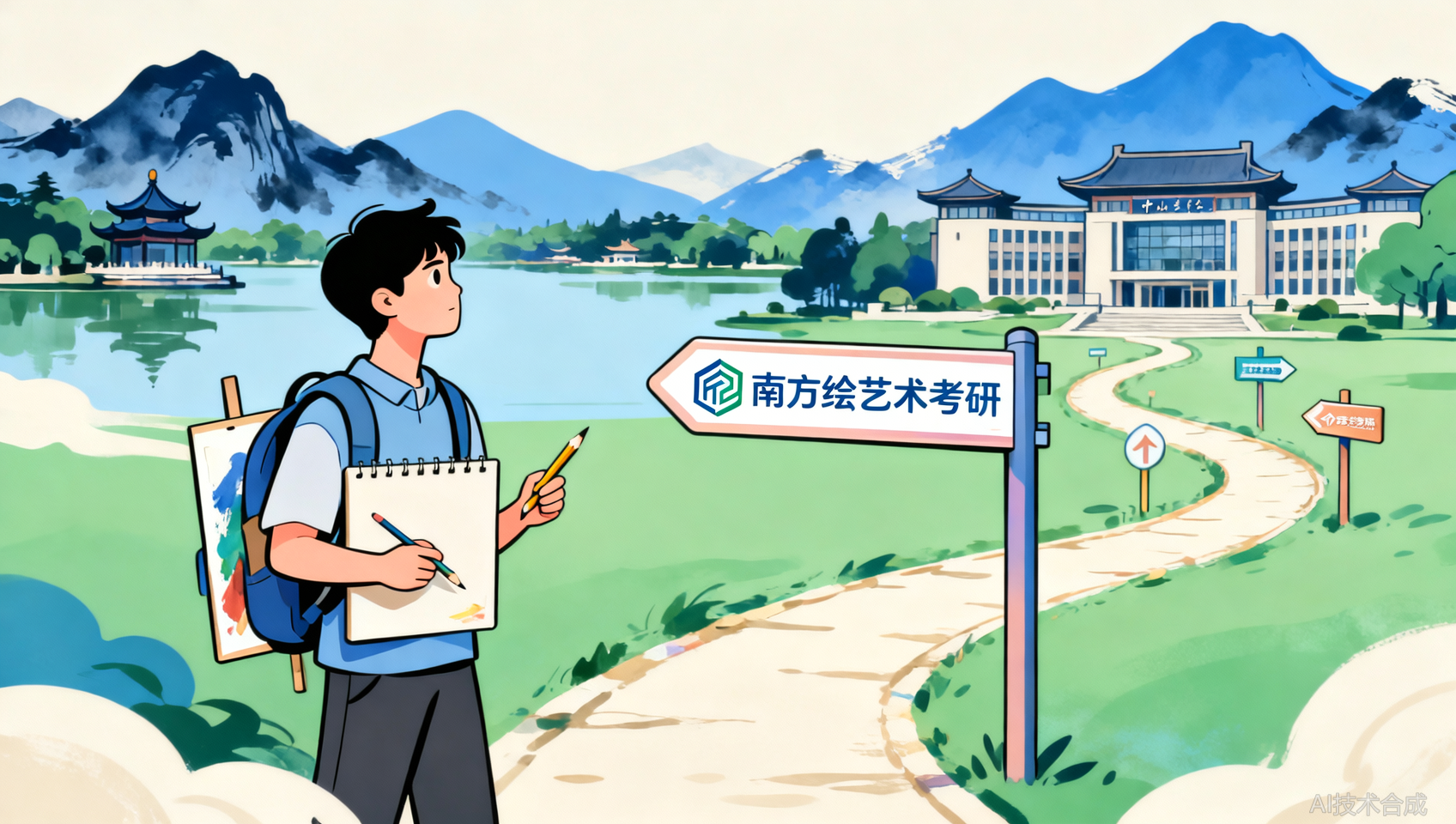 国美考研机构怎么选？南方绘艺术考研深度测评