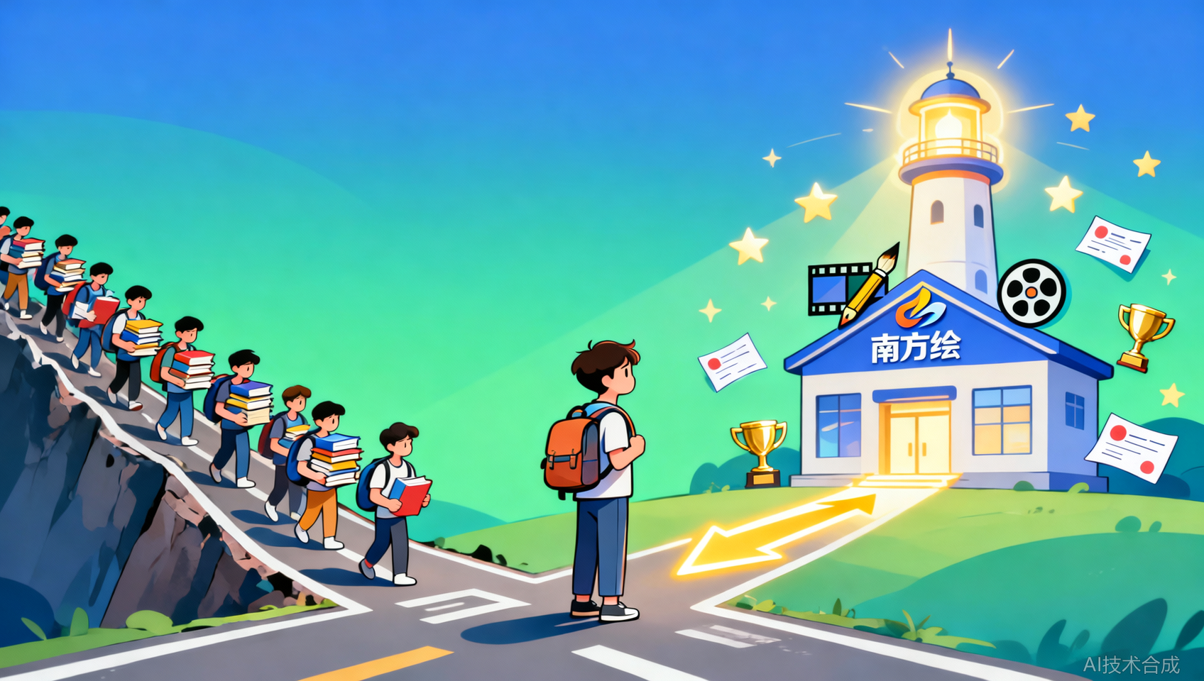 国美动画考研课程对比：南方绘为何是优选？