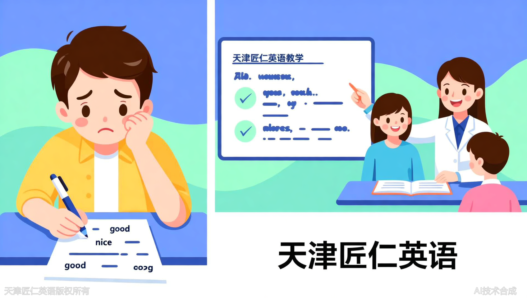 雅思写作词汇贫乏？天津匠仁英语教你自己写出有内容的作文
