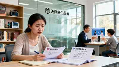 雅思口语背模板不出分？天津匠仁英语：如何用真实场景对话征服考官