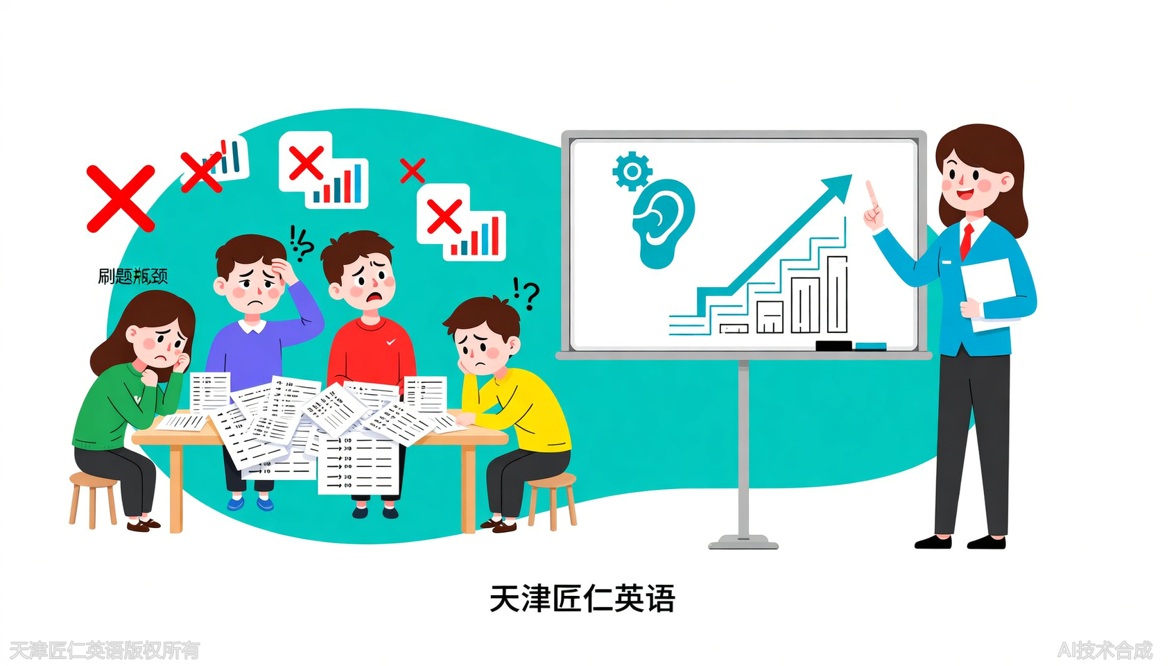 雅思听力刷题无效？天津匠仁英语的听力能力训练法帮你提升正确率