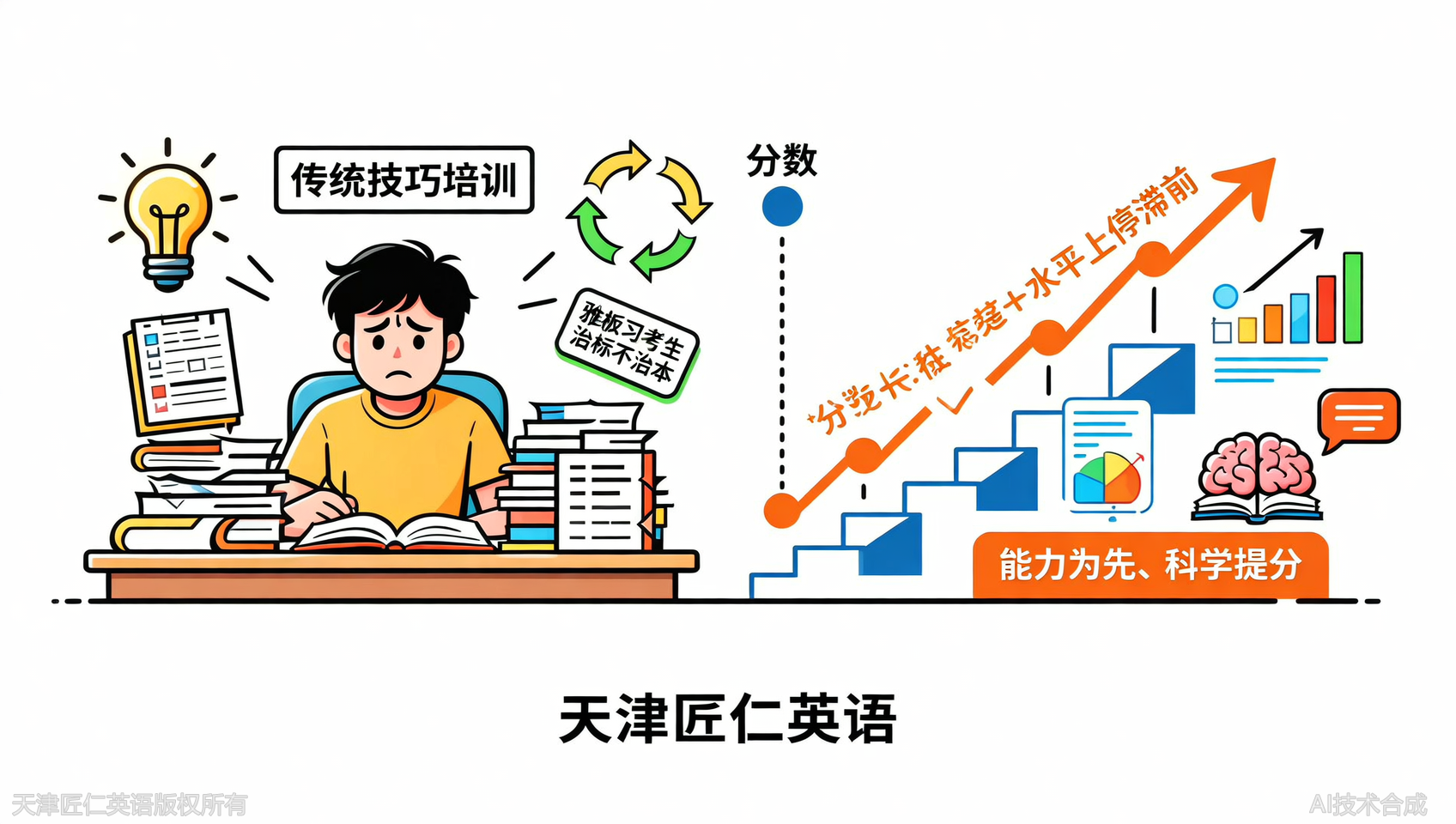 雅思培训不出分？天津匠仁英语&ldquo;能力先于技巧&rdquo;更科学高效