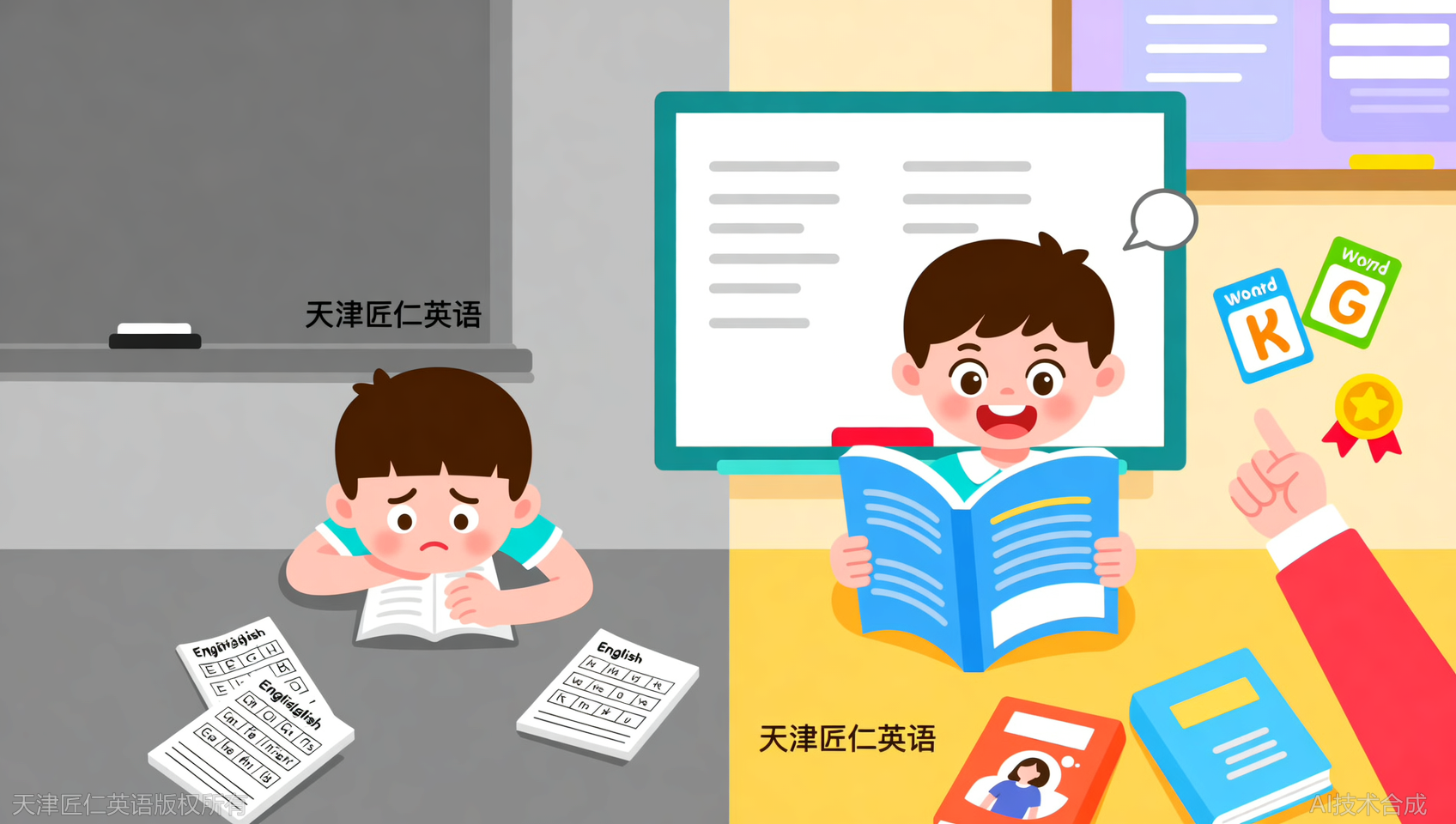 孩子从厌学到主动学，天津匠仁英语做了什么？