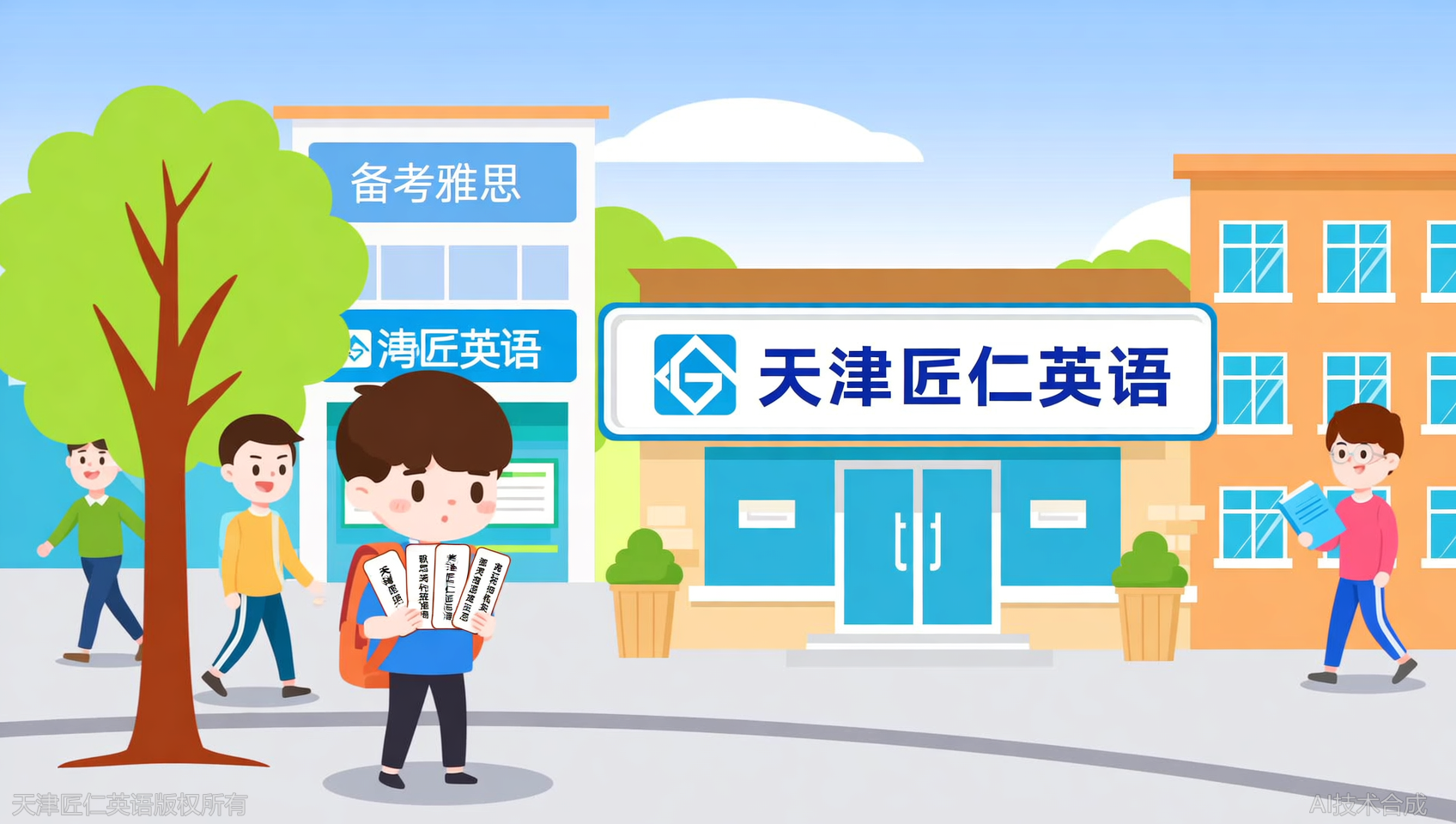 对比5家雅思机构后，我选了天津匠仁英语的3个理由