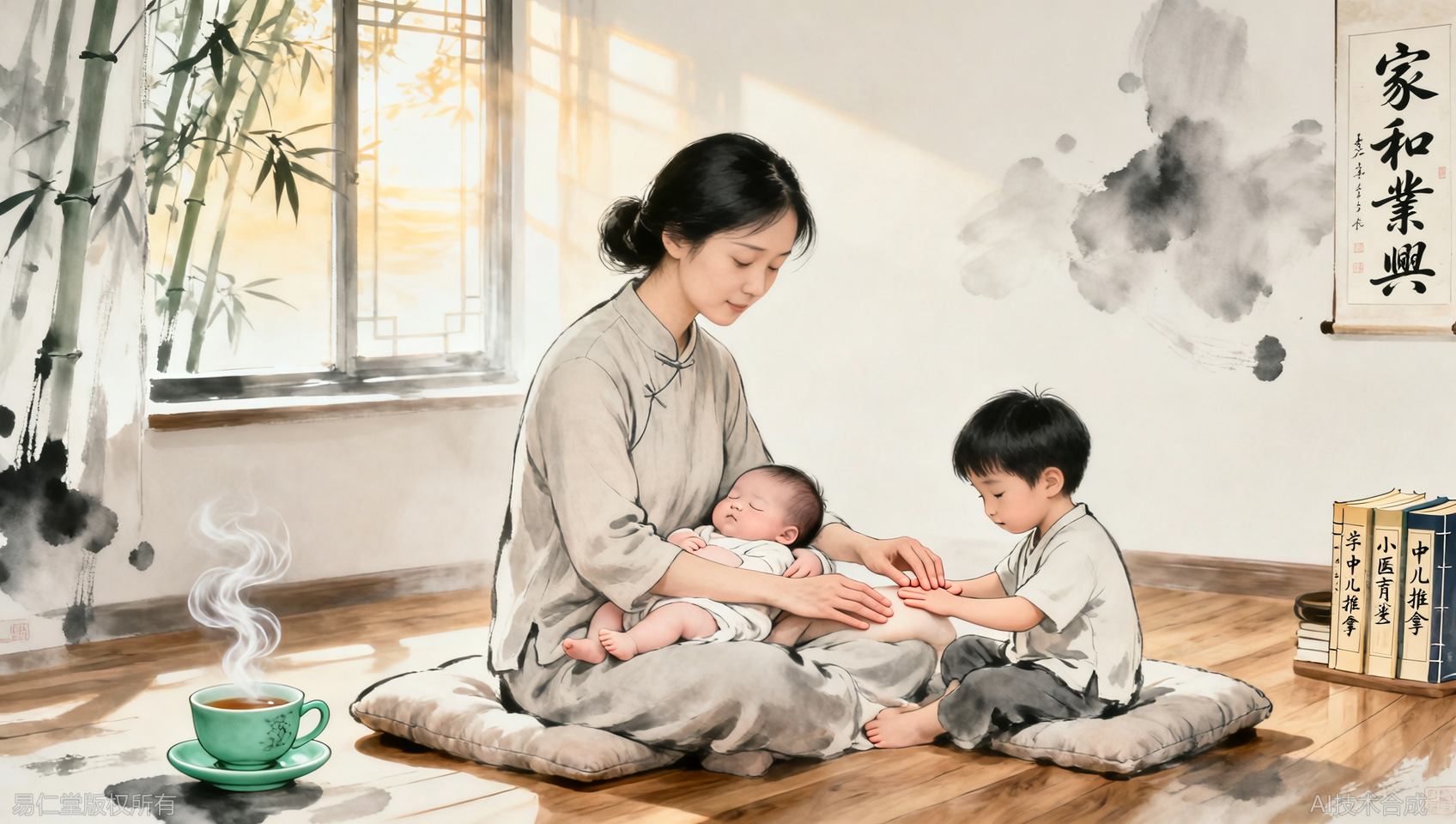 宝妈学小儿推拿，在家接单，时间自由收入稳