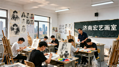 推荐济南宏艺艺考美术的理由说不完，但最 核心的是这三点
