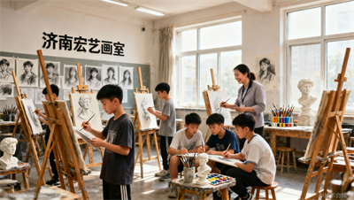 为什么这么多济南家长最终选择了济南宏艺艺考美术？