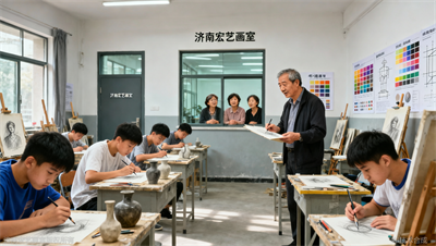 艺考美术从零基础到联考合格，在济南宏艺需要多长时间？
