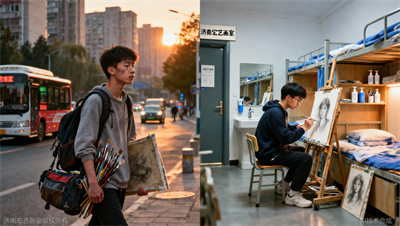艺考美术集训地点怎么选：在校走读还是全日制住宿哪个更好？