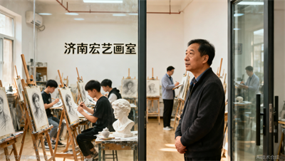 济南宏艺艺考美术家长说：选对机构比选对方向更重要