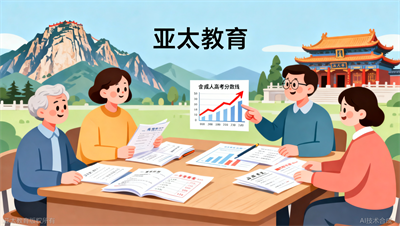 山东成人高考录取分数线高吗？淄博亚太教育分析近三年数据