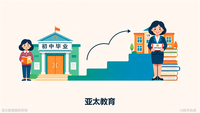 从初中到大专，淄博亚太教育学员李姐的三年蜕变路