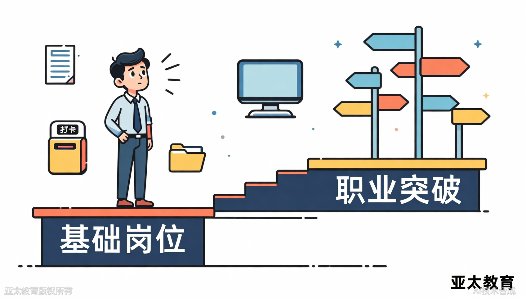 30岁还在做基础岗位，淄博亚太教育：是时候考虑成人学历了