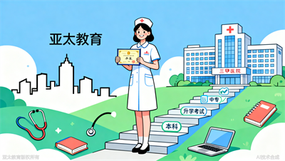 淄博亚太教育学员专访：中专护士升本科，现在三甲医院工作