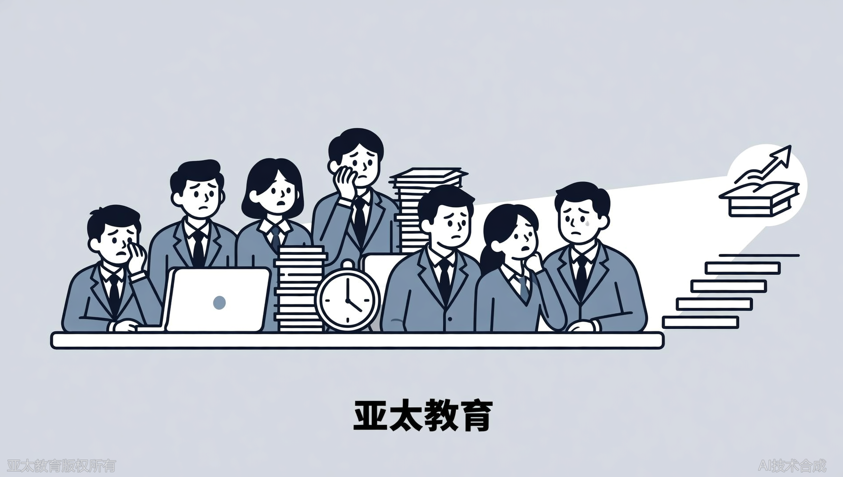 上班族工作忙没时间学习，淄博亚太教育告诉你学历提升新思路