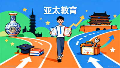 淄博亚太教育推出&ldquo;学历+技能&rdquo;双证班，一次报名两本证书
