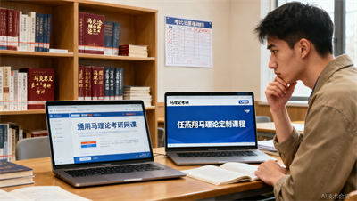 几千块的通用网课和成都任燕翔马理论考研的定制化课程，差距到底在哪里