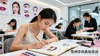 都说纹绣师要有审美，在常州亭尚学纹绣能练手绘和设计吗？