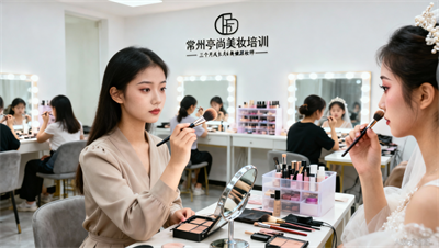 常州亭尚学员故事：从化妆小白到新娘跟妆师只用了3个月