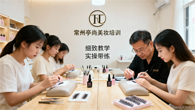 常州学美睫哪家学校教得细？想找手把手带实操的班