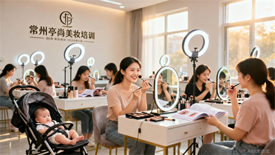 全职妈妈如何用化妆技术实现经济独立？常州亭尚给你信心
