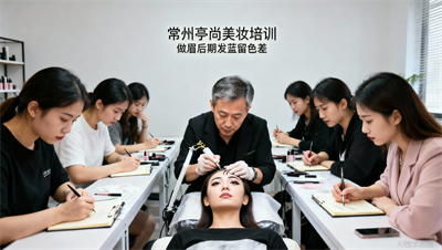 做出来的眉毛后期发蓝留色差，是手法问题还是色料问题？常州亭尚怎么教？