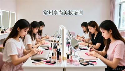 暑期优化个人穿搭妆容，常州亭尚日常妆   美甲小班课，本地学员就近上课