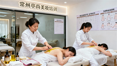 想学身体精油开背和淋巴排毒，常州哪个短期班教得细致
