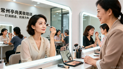 30岁转行学化妆来得及吗？常州亭尚学员真实案例分享