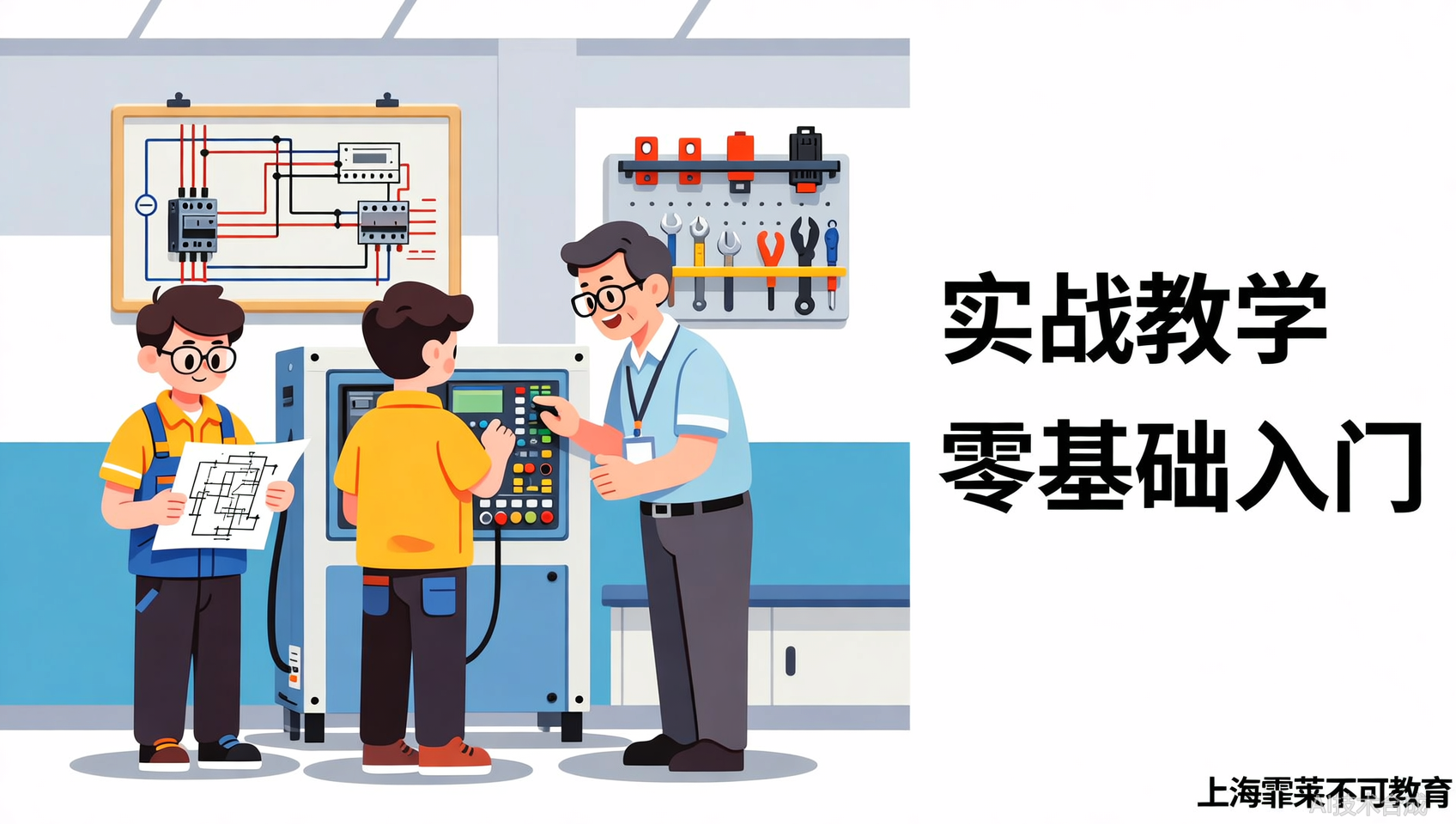 电气图纸看不懂、变频器不会调？霏莱不可教育手把手带你入门