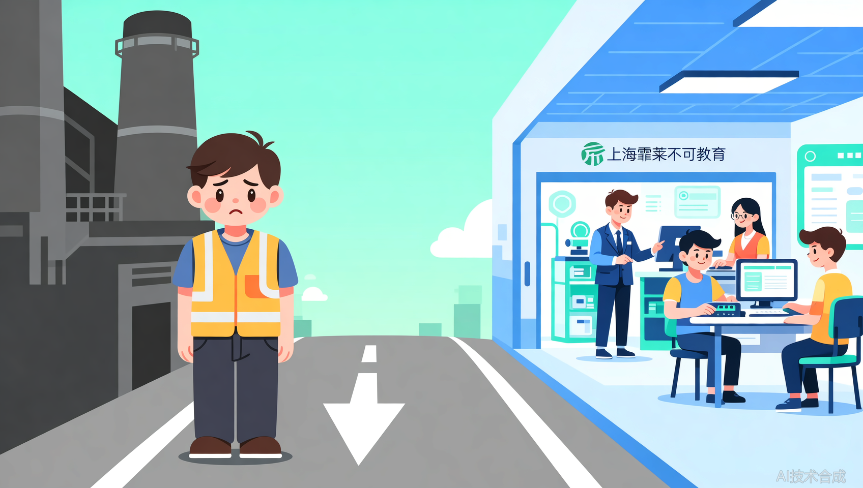 不想一辈子做普工，想学技术又怕学不会？霏莱不可教育给你信心