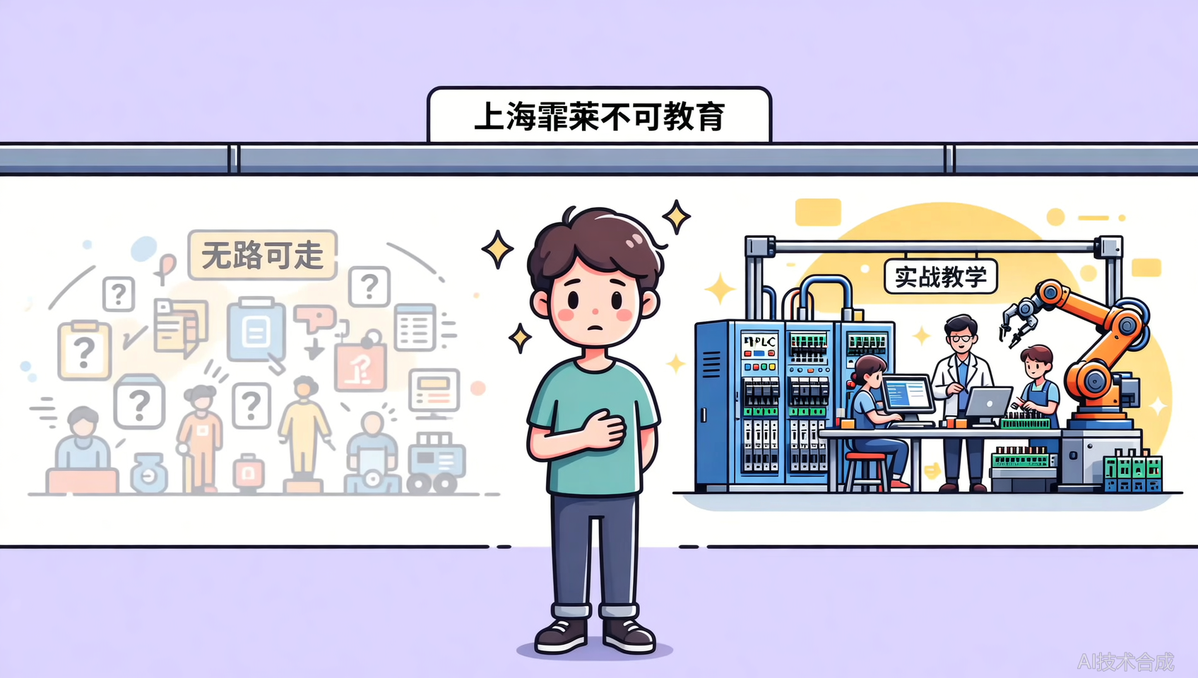 搜索&ldquo;PLC综合工程师班&rdquo;，霏莱不可教育的课程设置让我心动了